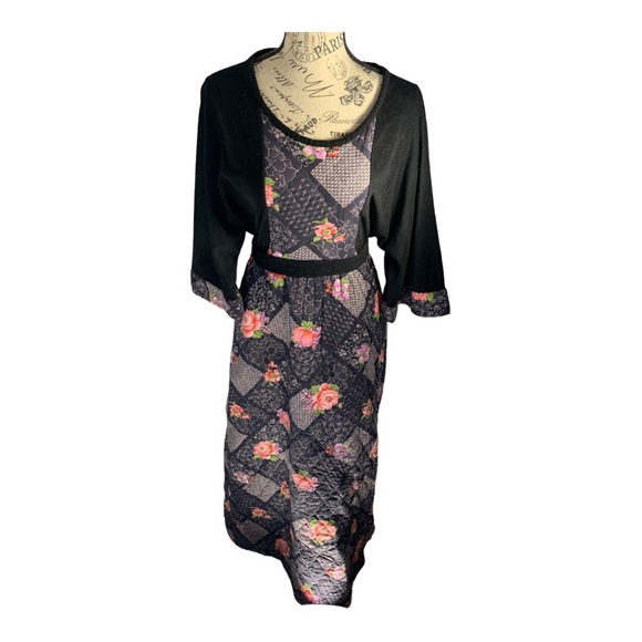 Vintage 70’s Gilead Quilted Maxi Dress - Picture 1 of 9